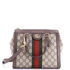 Gucci Ophidia Top Handle Tote Gg Coated #249527G18B